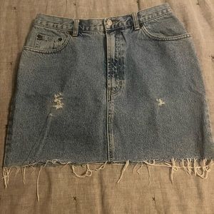 Vintage denim skirt size 12